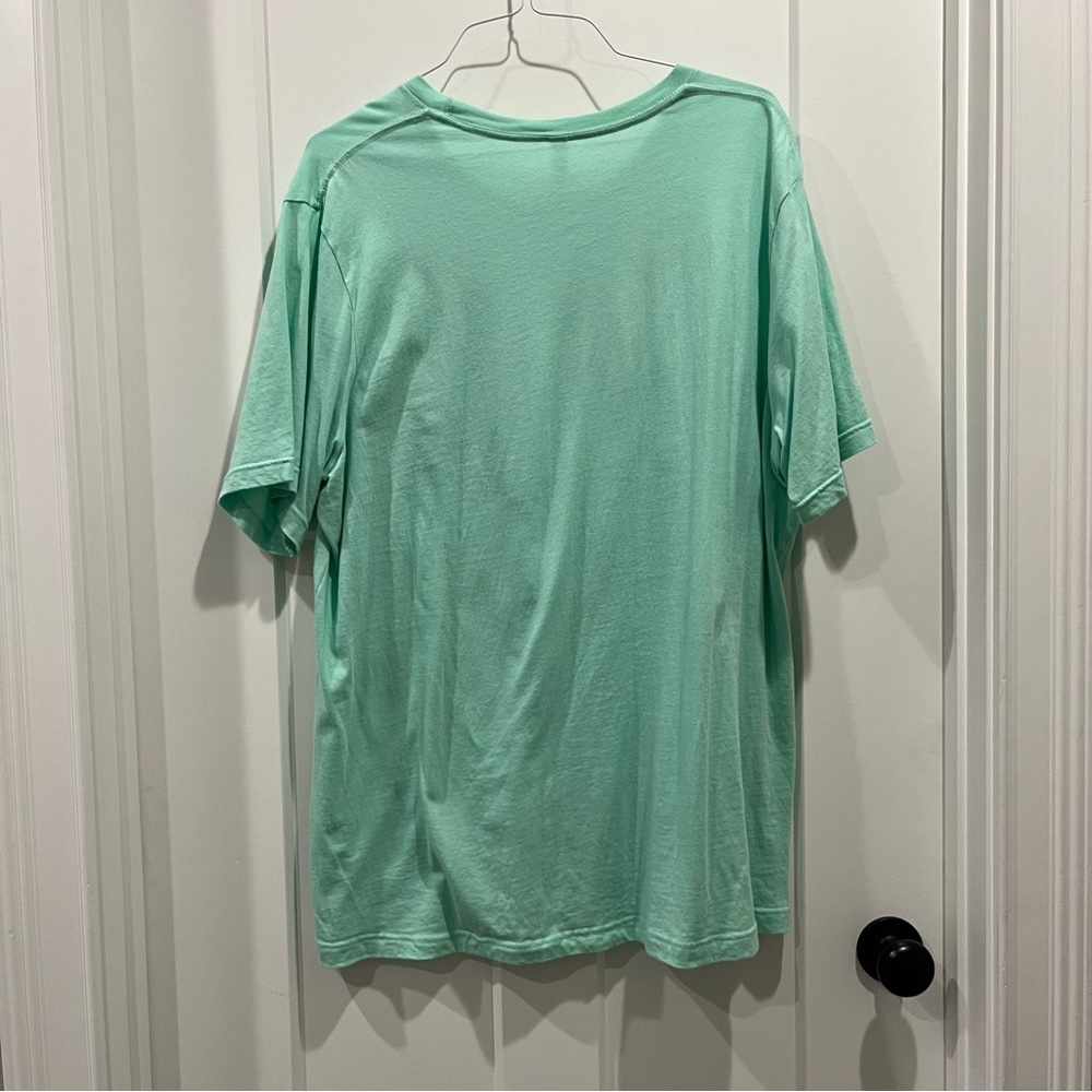 Like new Bella Canvas Green Short Sleeve Tee with Vibrant Design Size 2XL - Picture 5 of 5